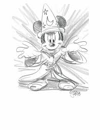 Sorcerer mickey mouse iphone 11/xr case by otterbox. Mickey As The Sorcerers Apprentice From Fantasia Sketch By Disney Artist Jeff Shelly In N Sniper S Disney Comic Art Gallery Room