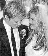 Brad Jennifer Jennifer Aniston Wedding Jennifer Aniston Wedding Dress Hollywood Wedding