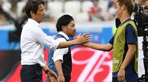 Hlv akira nishino của thái lan đã tỏ rõ vẻ thán phục bóng đá việt nam. 2018 Fifa World Cup Coach Akira Nishino Defends Football Truce As Japan Qualify For Last 16