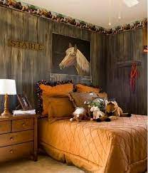 Or stencil walls with horse themed motifs. Pin By Hannah On My Room Horse Decor Bedroom Horse Bedroom Western Bedrooms