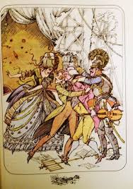 Val Munteanu Piticul Cinabru Illustrations Illustration