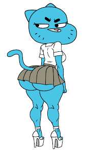 Rule 34 - Animated Anthro Big Ass Blackmorty (artist) Feline Female Milf  Nicole Watterson The Amazing World Of Gumball | 12817420