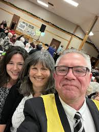 Shriners dinner at Coppus's farm