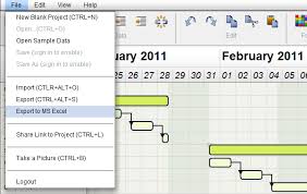 export gantt charts to excel ms excel gantt charts