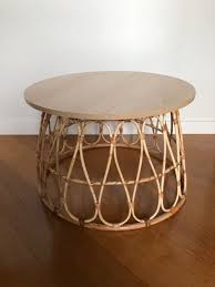 How To Make A Basket Coffee Table On A Budget Coffee Table Coffee Table Hacks Diy Coffee Table
