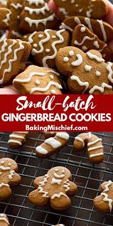 Small Batch Gingerbread Cookies With Faux Royal Icing Gingerbread Recipe Chocolate Gingerbread Cookies Paleo Gingerbread Cookies