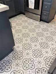 Tiles can be returned if you need to. Remy Vinyl Floor Tiles Contemporary Cool Grey Meets Timeless Morocco