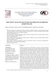 (4) | penang port sdn. Pdf The Swot Analysis Of Waqf Governance In Brunei Darussalam