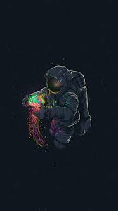 astronaut jellyfish e digital art