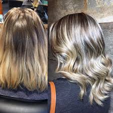 Before After Full Head Highlight Lowlight Glaze Just In Time For The New Year Tlgbeautylounge