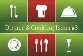 Different Cooking Icon Vector Icon Set Vector Cooking Icon Restaurant Icon