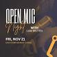 OPEN MIC — Old Confidence Lodge | South Shore's event image