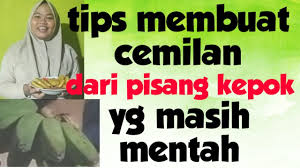 Resep masakanpisang mentah / florian thauvin gigna. Cara Membuat Cemilan Dari Pisang Kepok Yang Masih Mentah Youtube