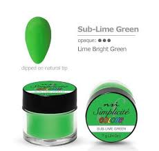 Classy nails trendy nails cute nails neon acrylic nails neon nails neon green nails different types of nails tough as nails nail ring. Acrylic Nail Powder 7g Sub Lime Green Nsi Australia