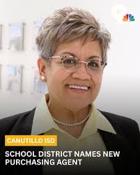 According to the news release by Canutillo ISD, Veronica M. Campbell was  appointed as the school district's new purchasing agent, leading the  “procurement and purchasing operations.”  https://www.ktsm.com/news/canutillo-isd-names-new-purchasing-agent ...