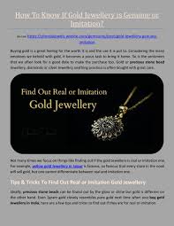 If that is the only part attracted to the magnet, you know that the rest of the gold is real. Tips Tricks To Find Out Real Or Imitation Gold Jewellery By Vikas Chordia Issuu
