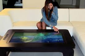 Get Ready For The Smart Coffee Table Smart Table Interactive Table Multitouch Table