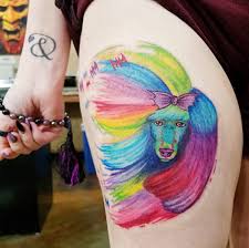 I have been in the tattoo industry for over 11+ years now. Rainbow Poodle Tattoo