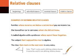 The elderly man's house was broken into last night. Introductory Phrases Adverbial Clauses Nominal Clauses Relative Clauses