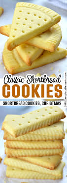 Classic shortbread cookies made with only takes 3 ingredients, mouthwatering, buttery and melt in your mouth delicious. Easy Shortbread Cookies Recipe Omg Chocolate Desserts