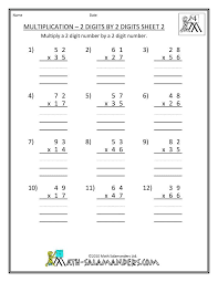 Multiplication Worksheets Grade 4 And 5 4th Grade Math Worksheets Math Multiplication Worksheets Math Worksheets