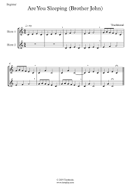 Bruder jakob noten piano gesang pdf download ~ offiziell lizenzierte musiknoten für bruder jakob anonymus pdf downloaden drucken und online streamen. Traditionell Bruder Jakob Waldhorn