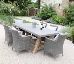 Roma Polished Concrete Outdoor Dining Table 240cm In 2020 Concrete Outdoor Dining Table Outdoor Dining Table Concrete Outdoor Table