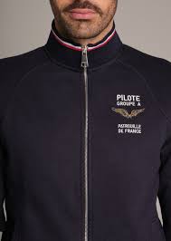 Sobres, mais toujours tendances, nos sweats homme sans capuche unis, blancs ou noirs. Patrouille De France Sweat Sans Capuche Active Sweat Pour Homme