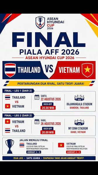 FINAL ASEAN HYUNDAI CUP 2026! , 🇹🇭 THAILAND vs VIETNAM 🇻🇳,