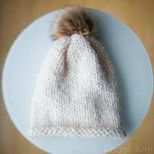 Find the latest knitted beanies from your favorite brands. Knitting For Beginners Simple Stockinette Hat All About Ami