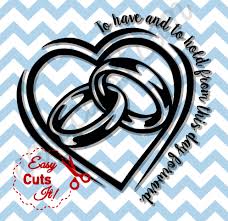 Le pdf et les documents word. Heart Rings From This Day Forward Svg Dxf Eps Pdf Plus Easycutsit Stencil Templates Heart Template Cricut Wedding