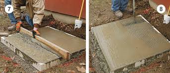 Can you slab over pieces?contentnatural outdoor floor covering choices.tipping rocks.natural yorkstone paving.bridgewater.how to fix concrete cracks using epoxy?to check if the soil is firm sufficient step on the dirt with your complete weight. Placing A Small Concrete Slab Fine Homebuilding