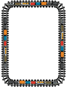 Amazing Train Page Border Design New 2014 Page Border Design Border Design Page Border