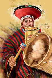 Sikuri Peruvian Art Hispanic Art Inca Tattoo