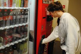Vending machines benefit Nicholls through commission