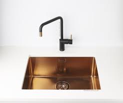 Copper sinks are available in top mount, undermount, and. Copper Finish Kitchen Sink Topmount Undermount Alveus Monarch Kombino 50 Copper Olif