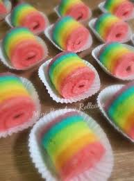 Hasilnya lembut banget 😍like, komen, dan subscribe 😍. Jual Mini Rainbow Roll Cake Di Lapak Supriyatno Bukalapak
