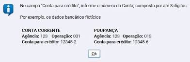Erro ao consultar contas disponíveis; Digito Verificador Invalido Caixa