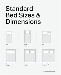 us bed sizes chart dimensions choosing the best bed size