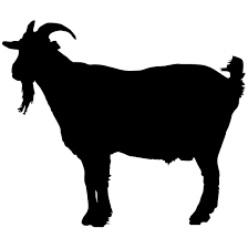 It explores themes of violence, intimidation, aging and death. Goat Silhouette Sticker