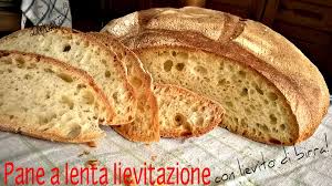 Pane Fatto In Casa A Lunga Lievitazione E Con Lievito Di Birra Ricetta Pane Fatto In Casa Pane Farcito Idee Alimentari