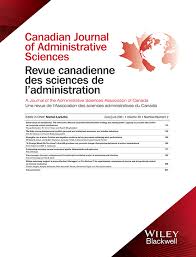 24 juin 2021 laisser un commentaire. Canadian Journal Of Administrative Sciences Revue Canadienne Des Sciences De L Administration