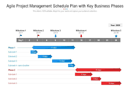 Wherever you are on your journey to agility, we are there to support you. Agile Project Management Schedule Plan With Key Business Phases Powerpoint Slides Diagrams Themes For Ppt Presentations Graphic Ideas