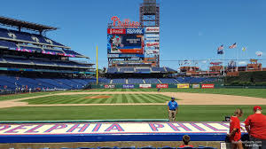 Thursday, july 22 at 7:05 pm. Section 117 At Citizens Bank Park Rateyourseats Com
