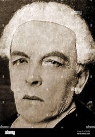 Charles John Darling, 1st Baron Darling, 1849–1936. English lawyer,  politician and later a High Court judge. From These Tremendous Years,  published 1938 Stock Photo