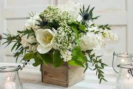 Wholesale flowers online for diy weddings and bulk flowers for special events. Diy Fresh Flower Centerpiece Kit Rustic Elegance Flower Centerpieces Wedding Wedding Table Centerpieces Flower Centerpieces