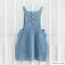This is a great project for a beginner who is familiar with sewing knits and understands a bit about altering a pattern. Dress Baby Autumn Winter Models Patterns Katia Com