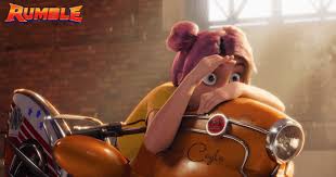 Loosely based on monster on the hill, a graphic novel by rob harrell, the film stars the voices of will arnett, terry crews, geraldine viswanathan, joe roman reigns anoa'i, tony danza, becky lynch. First Trailer From Animated Film Rumble By Hawkquill Medium