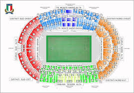 Stadio Olimpico Seating Plan Dreamdiscoveritalia