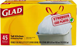 Glad 13 gallon recyclable trash bags support an active kitchen and provide a versatile trash bag to tackle any household chore instructions: Amazon Com Glad Tall Kitchen Drawstring Trash Bags Odorshield 13 Gallon Grey Bag 45 Count Health Personal Care